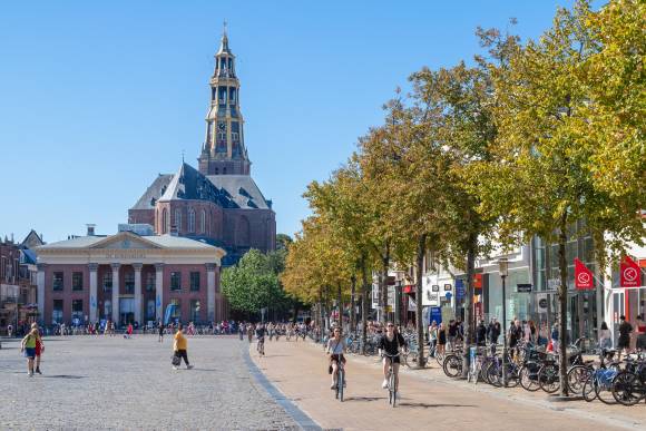 Die Stadt Groningen in den Niederlanden denkt den öffentlichen Raum neu.